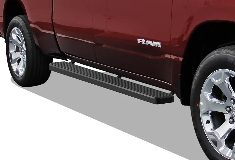 Running Boards 6 Inch Matte Black for Dodge Ram 1500 Quad Cab (2019–2026)