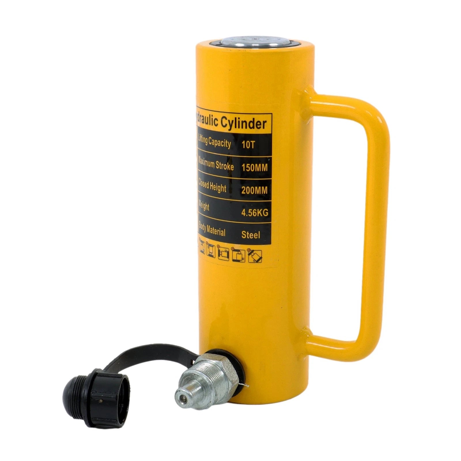 Hydraulic Cylinder Ram for Lifting Jack (10 Ton, 6" Stroke)