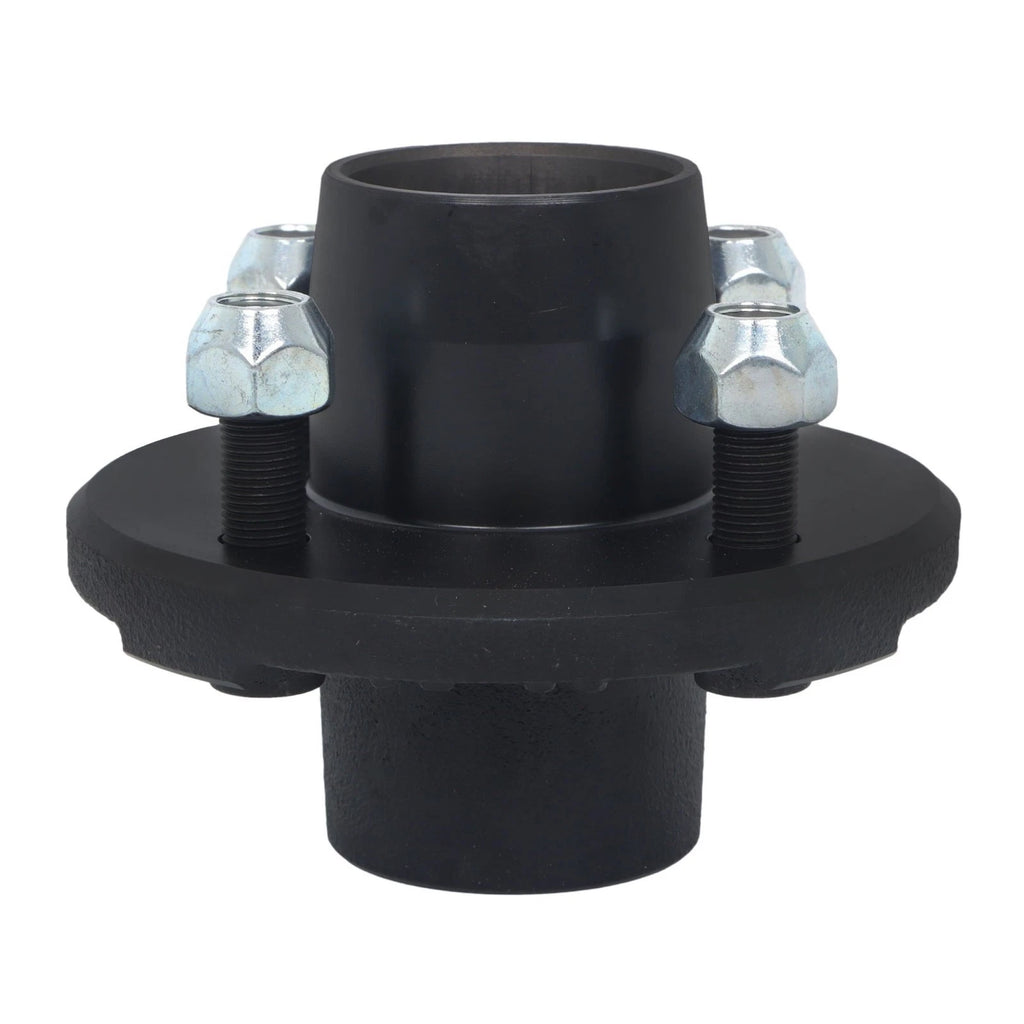Set of 4 Trailer Hub Kit for 2000 lbs. 1" Spindle (5 Pieces)