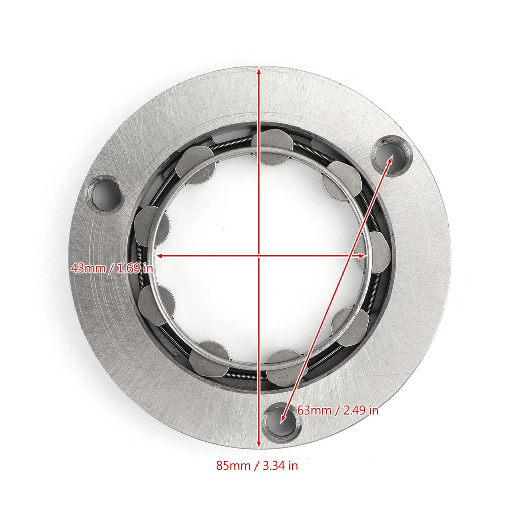 Starter Clutch Bearing Sprag for Yamaha TTR 125 E/L/LE (2000–2007), XT125X/R (2005–2006)