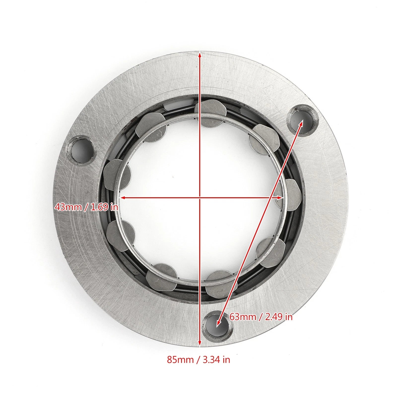 Starter Clutch Bearing Sprag for Yamaha TTR 125 E/L/LE (2000–2007), XT125X/R (2005–2006)