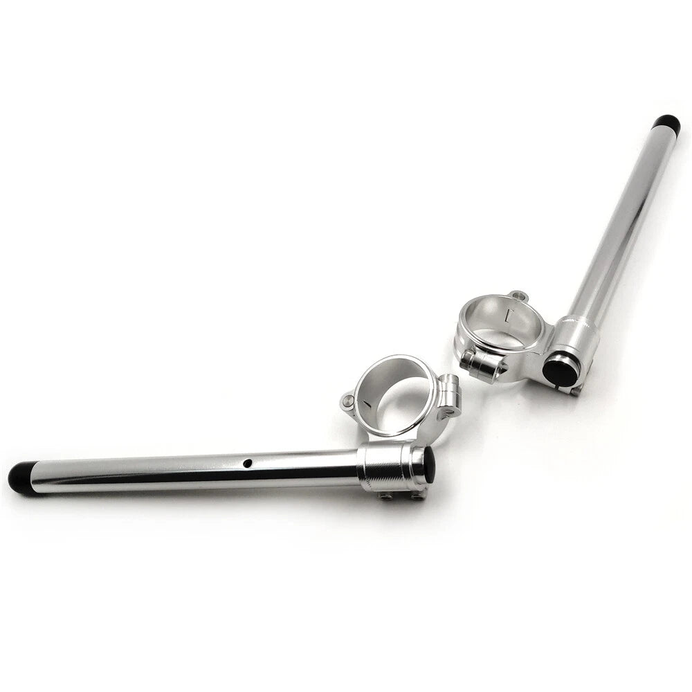 50mm CNC Raised Riser Clip Ons for Motorcycle (7/8" Handlebars)