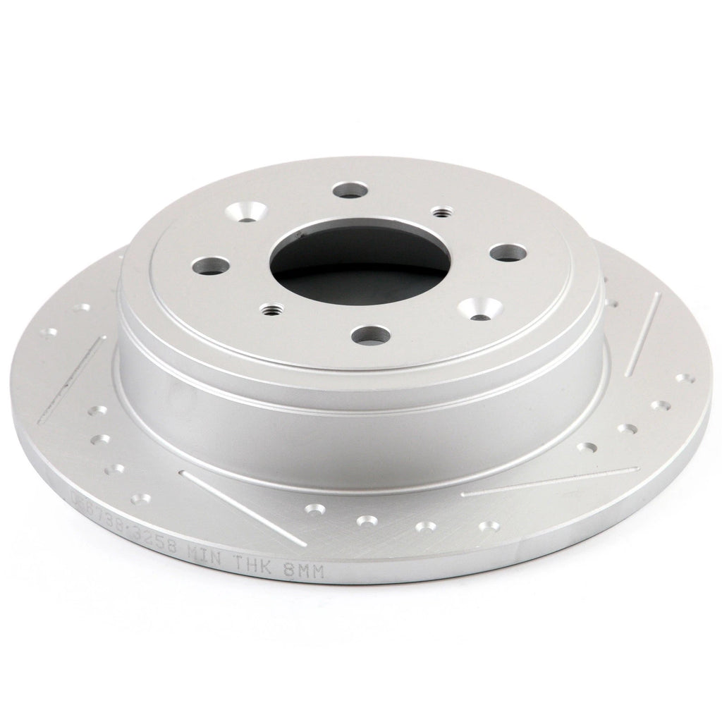 Rear Disc Brake Rotors for Honda Civic Del Sol CRX Prelude Acura Integra