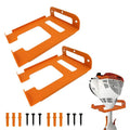 Lawn Mower Rack for Organized Storage (Wall Mounted, Heavy Duty)