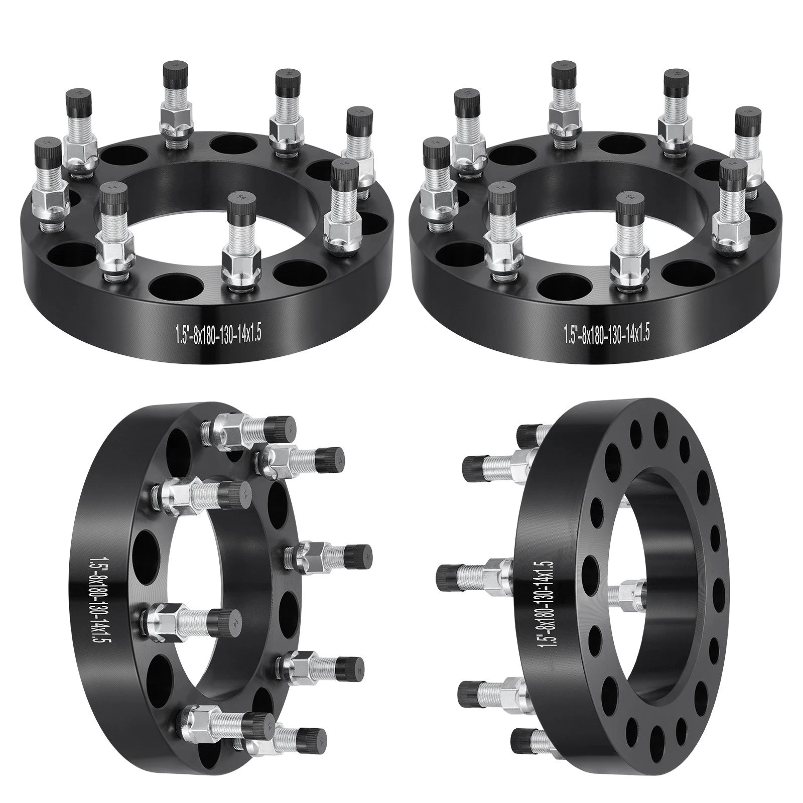 Set of 4 Wheel Spacers for Chevrolet Silverado 2500 HD 3500 HD (2001–2023)