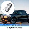 1 Pc Engine Oil Pan for Ford Escape (2013–2018) DS7G6675EA Aluminum Silver