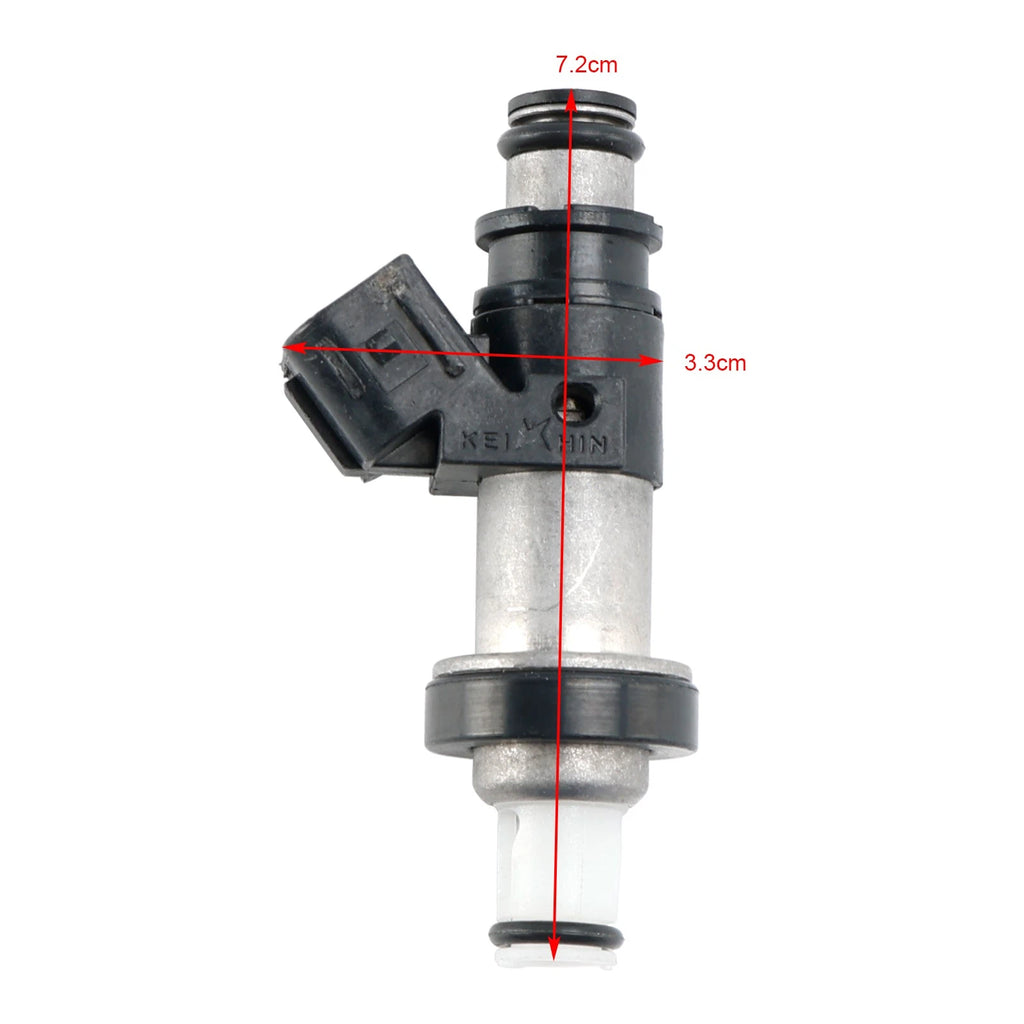 Set of 4 Fuel Injectors for Suzuki GSX-R750 GSX-R600 GSX1300R (2000–2023)