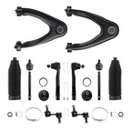 12x Front Upper Control Arms Sway Bars Tie Rods for Honda CR-V (1997–2001)