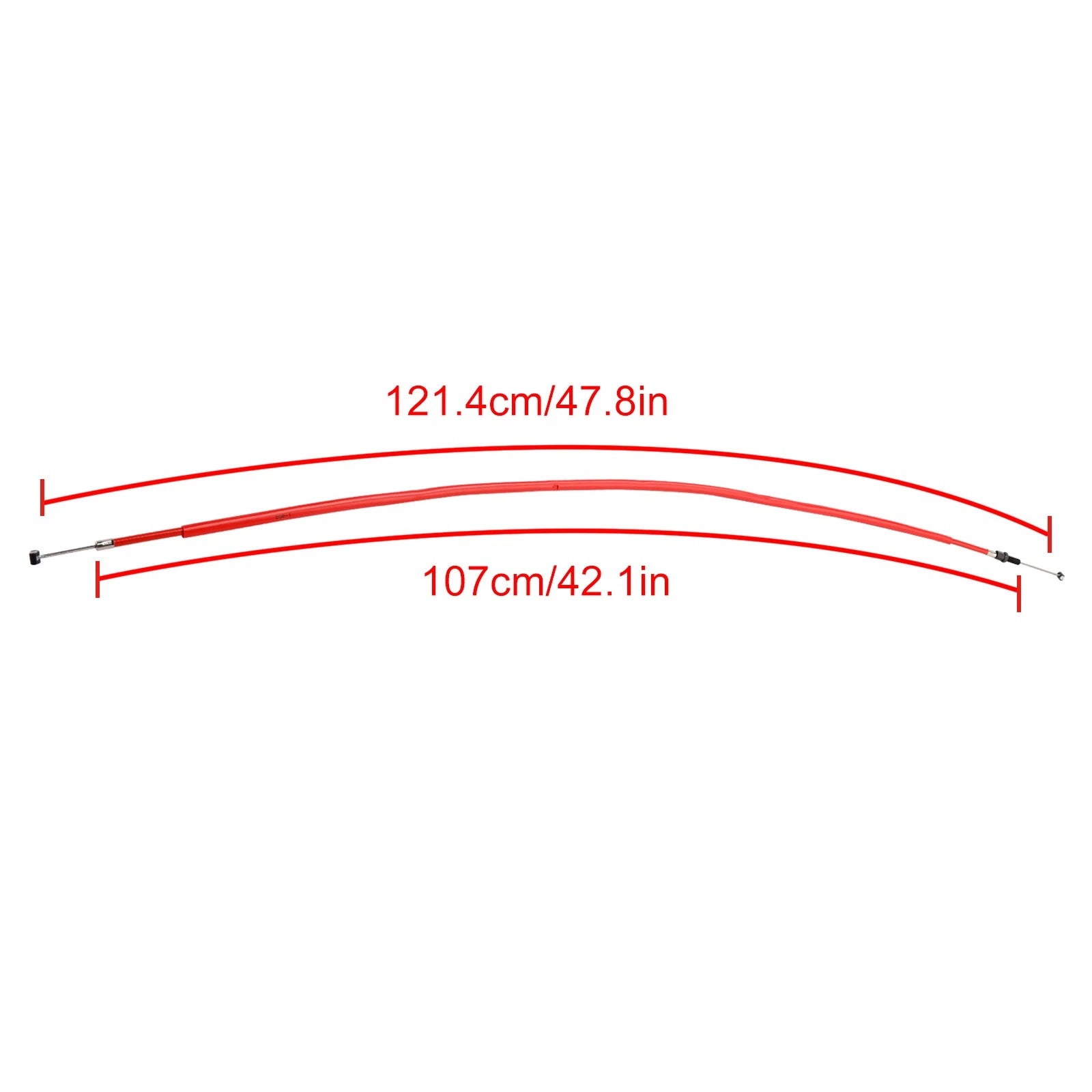 Clutch Cable for Suzuki GSXR600/750 (2011–2023) Red