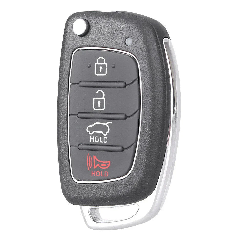 Remote Control Key Shell Case Cover 1 x 4 Buttons for Hyundai Santa Fe (2013-2014)
