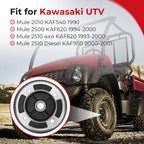 Front Wheel Brake Drum Hub for Kawasaki Mule KAF620 KAF950 (1993–2001)