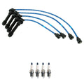 NGK Wire Set & Denso Spark Plugs Kit for Tracker 1.6L L4 (1997–1998)