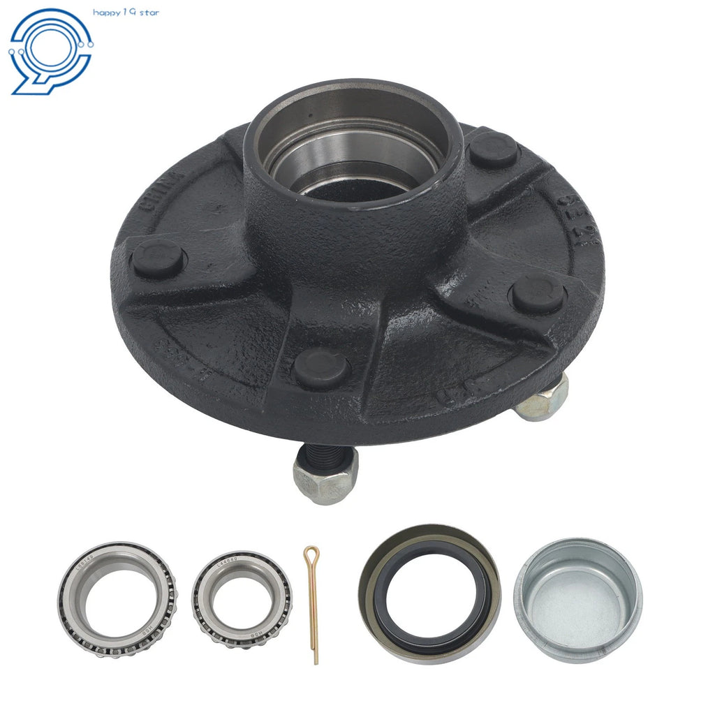 5 Lug Idler Hub for Utility Trailer (3500lbs, 5 on 5.5")