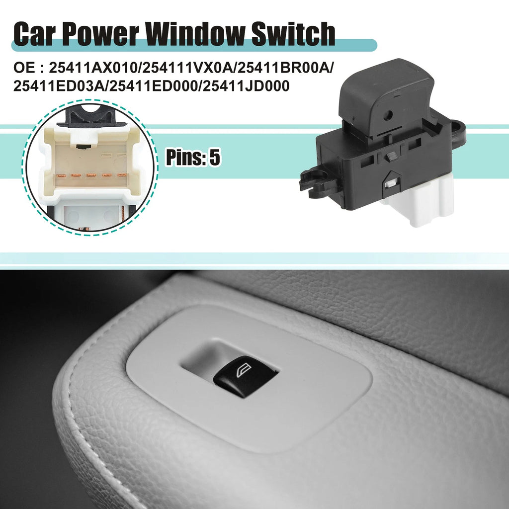 Power Window Switch for Nissan Murano 3.5 4x4 (2003–2008) 25411AX010