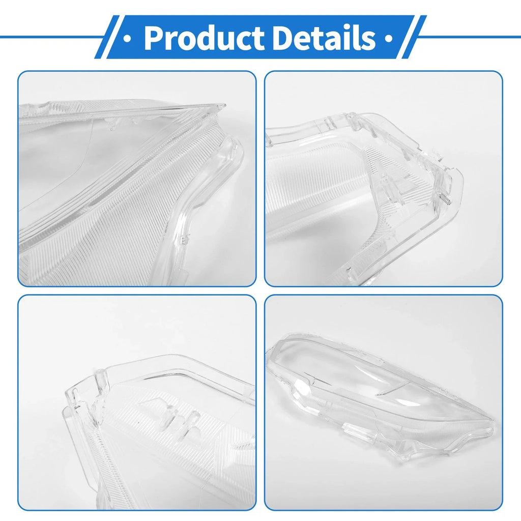 Car Front Left Headlight Lens Cover for Honda Civic (2016-2018)
