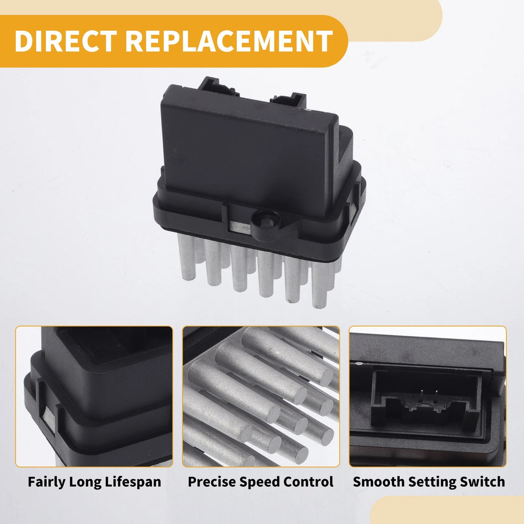 HVAC Blower Motor Resistor for Ford (2007–2010) No. 7G9T19E624AA