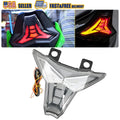 Smoke Integrated LED Tail Light Turn Signals for Kawasaki Ninja 400 (2018–2023)