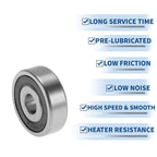 Deep Groove Ball Bearing 10x35x11mm for Various Models (6300VV)