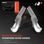 2Pcs Hood Hinge for Nissan Sentra (2020-2024)