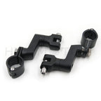 Chrome 1.5" 38mm Highway Engine Crash Bar Footrest Pegs for Harley