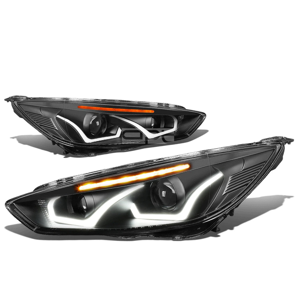 LED Dual Halo Projector Headlight for Ford Focus (2015–2018)