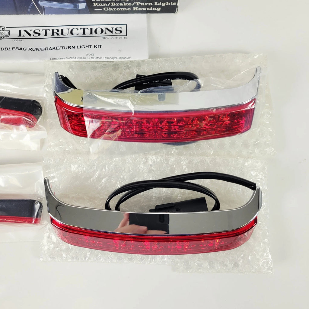 Electra Glo LED Saddlebag Run/Brake/Turn Lamp Kit for Harley FLH (2014–2023)