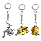 Fishing Reel Drum Keychain for Anglers