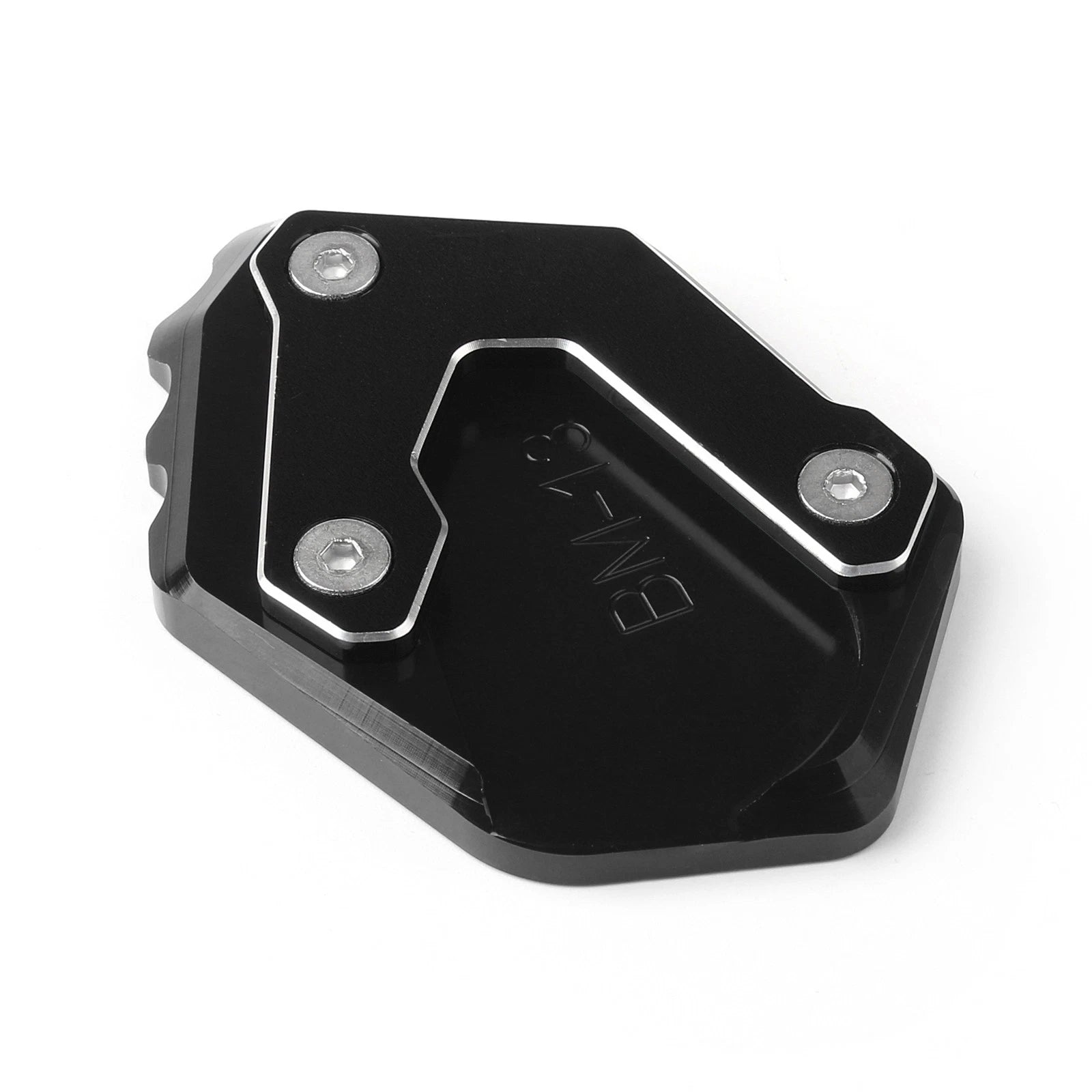 Kickstand Sidestand Plate Extension for BMW R1200GS LC (2013–2018), F850GS (2018–2019) Black