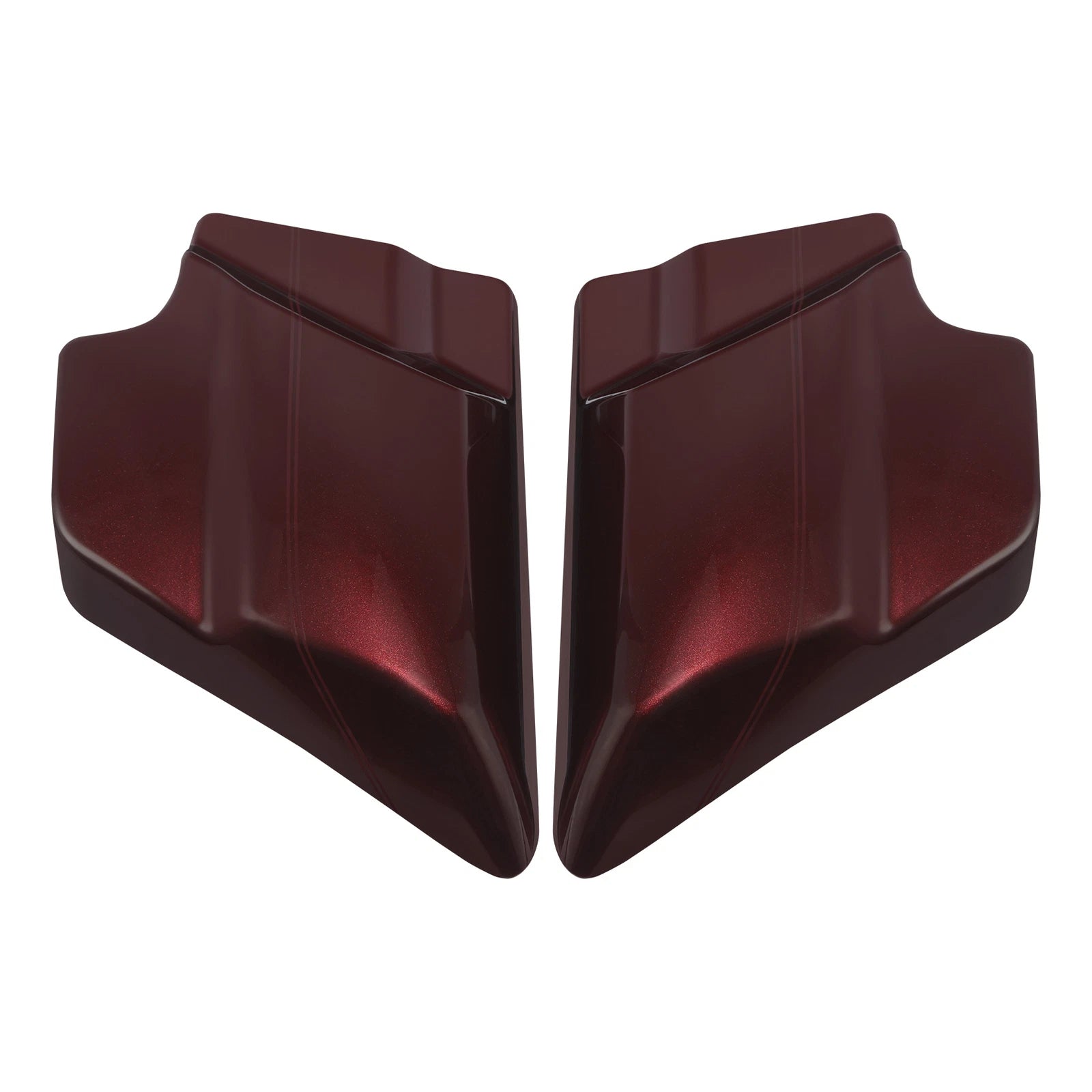 Battery Side Covers Panels for Harley Street Glide (2009–2023) Twisted Cherry