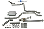 2.5" Dual Exhaust Kit for Toyota Tundra (2014–2021) 2 Chamber Corner Exit