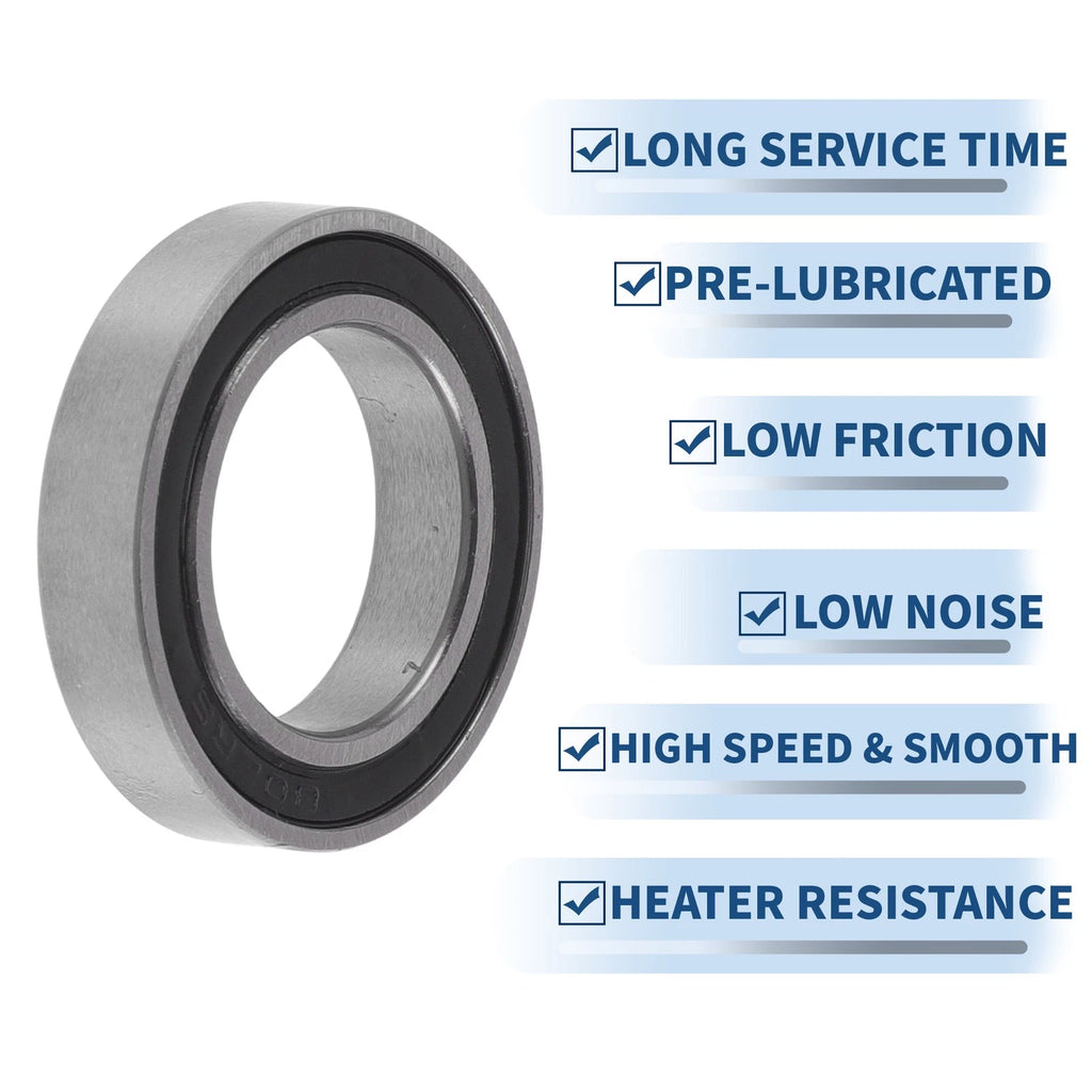 Deep Groove Ball Bearings 6802VV for Various Applications (15x24x5mm)