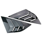 2x Rear Side Window Quarter Louver Cover Trim for Ford Focus ST RS (2012–2018)