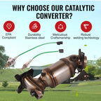 Catalytic Converter with O2 Sensor for Honda Accord (2008–2012) & Acura TSX (2009–2014)