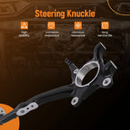Front Driver Steering Knuckle Component Kit for GX460 4Runner (2015–2019) 4321260240