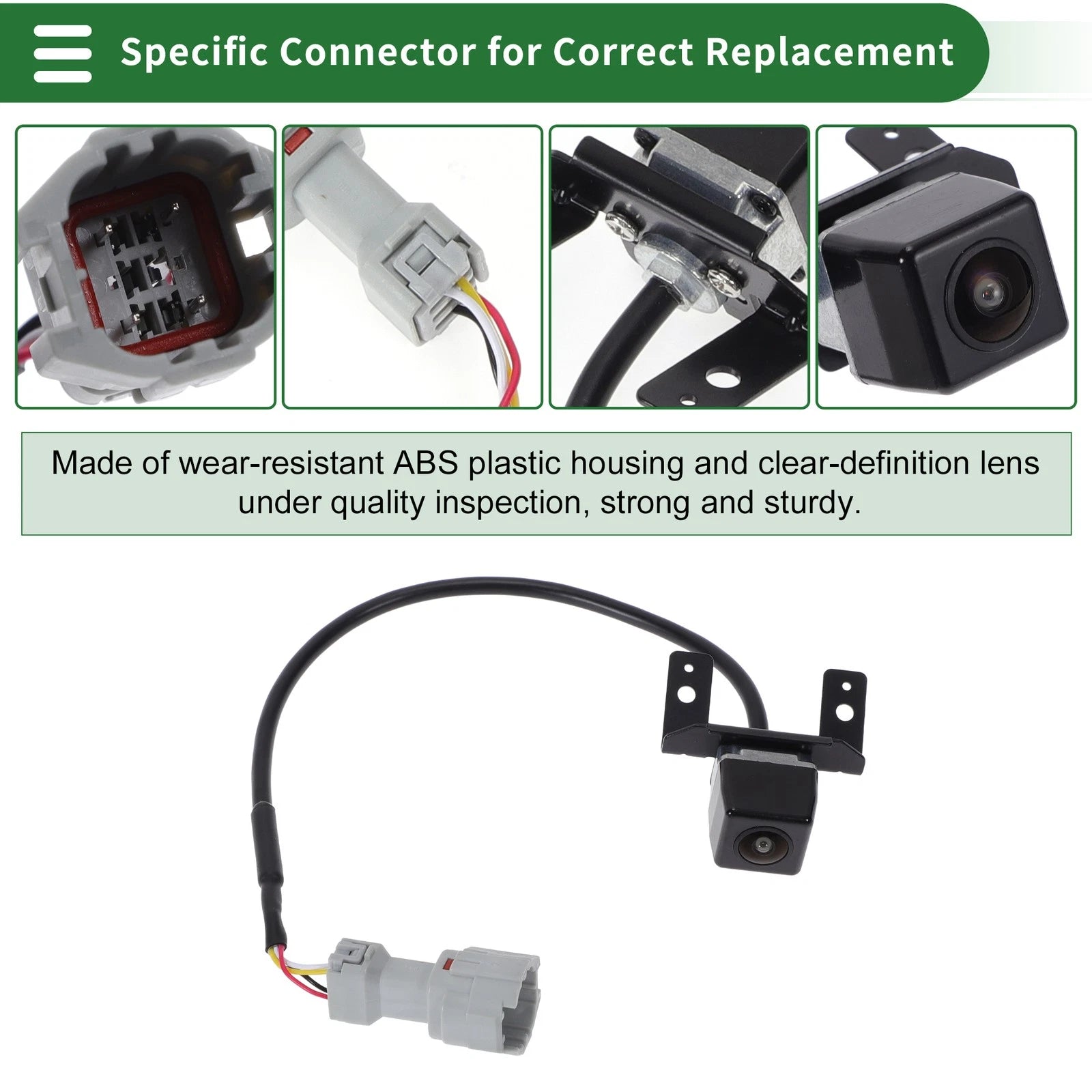 Rear View Camera for Hyundai Sonata (2010) 120-180 Degree