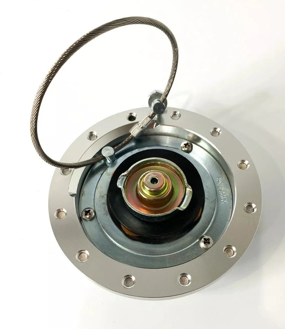 Billet Gas Cap Replacement with Pony Emblem for 1964-1973 Ford Mustang