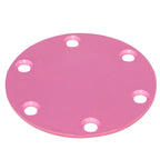 NRG Innovations Aluminum Round Steering Wheel Horn Button Delete Plate STR-250PK for Universal