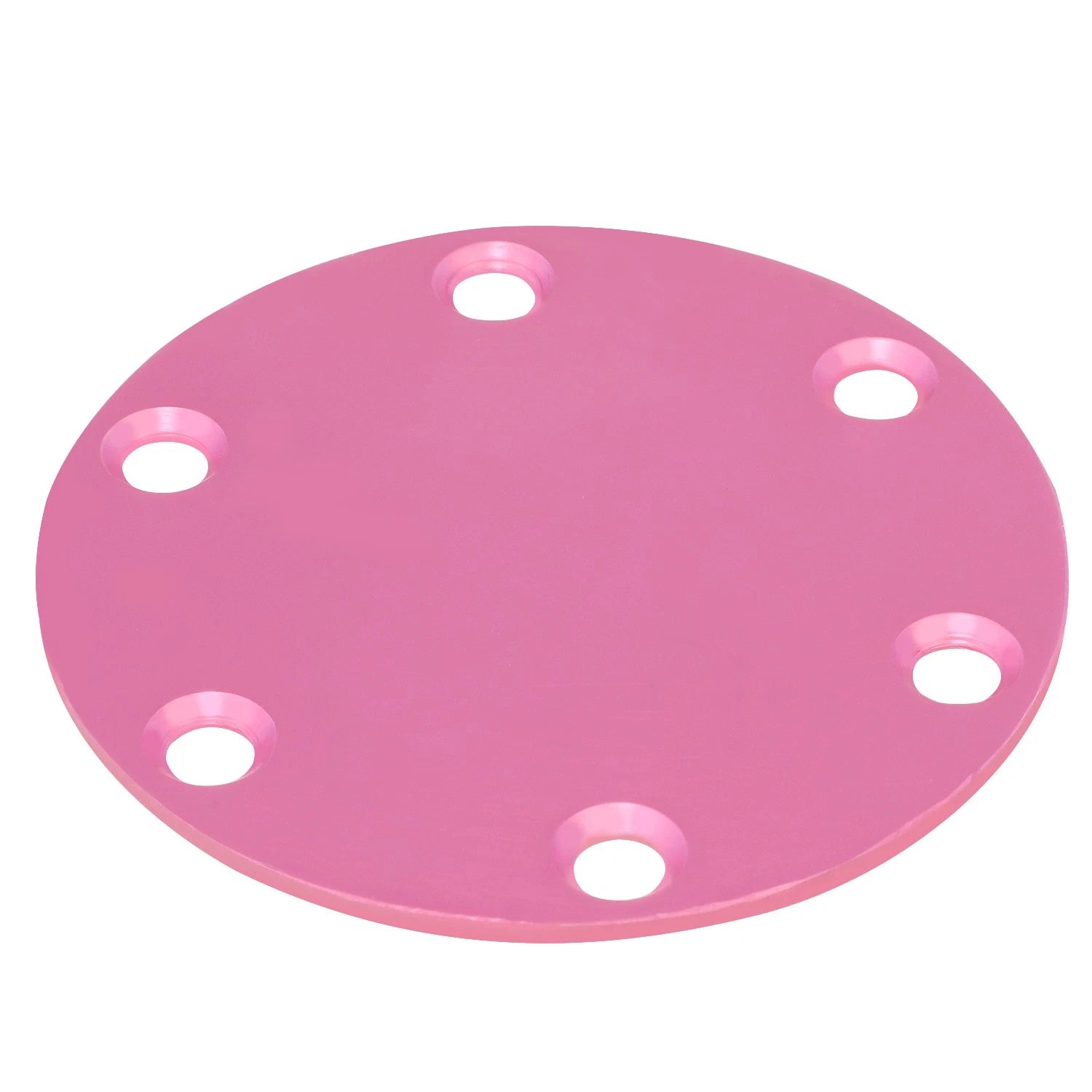 NRG Innovations Aluminum Round Steering Wheel Horn Button Delete Plate STR-250PK for Universal