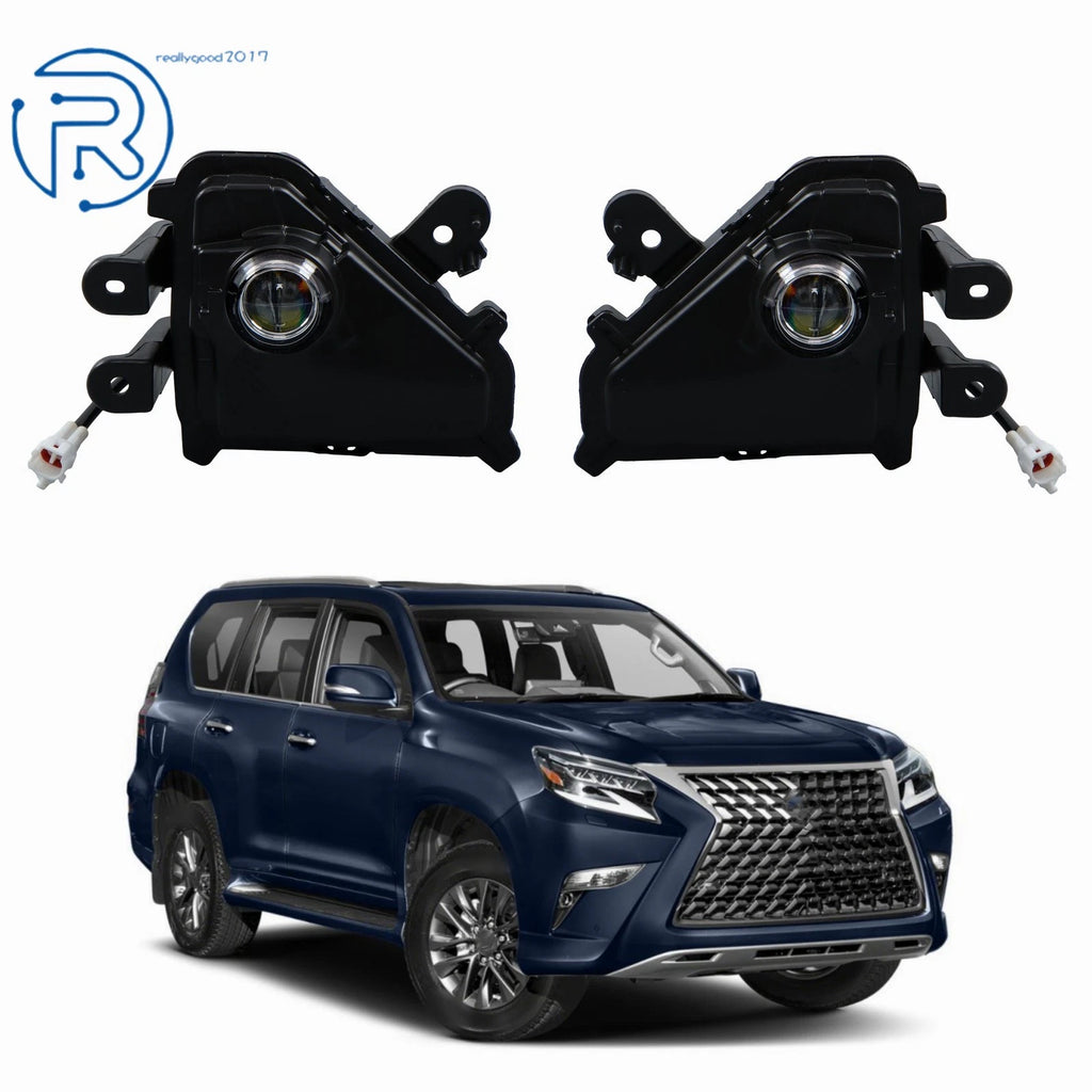 2X Front Bumper LED Fog Lights for Lexus GX460 (2014–2023)