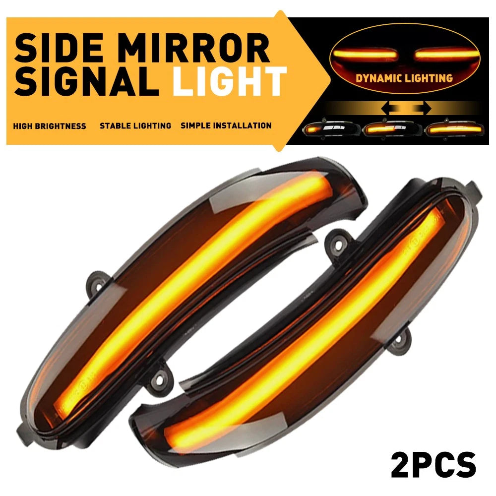 LED Dynamic Side Mirror Turn Signal Light for Mercedes Benz (H)