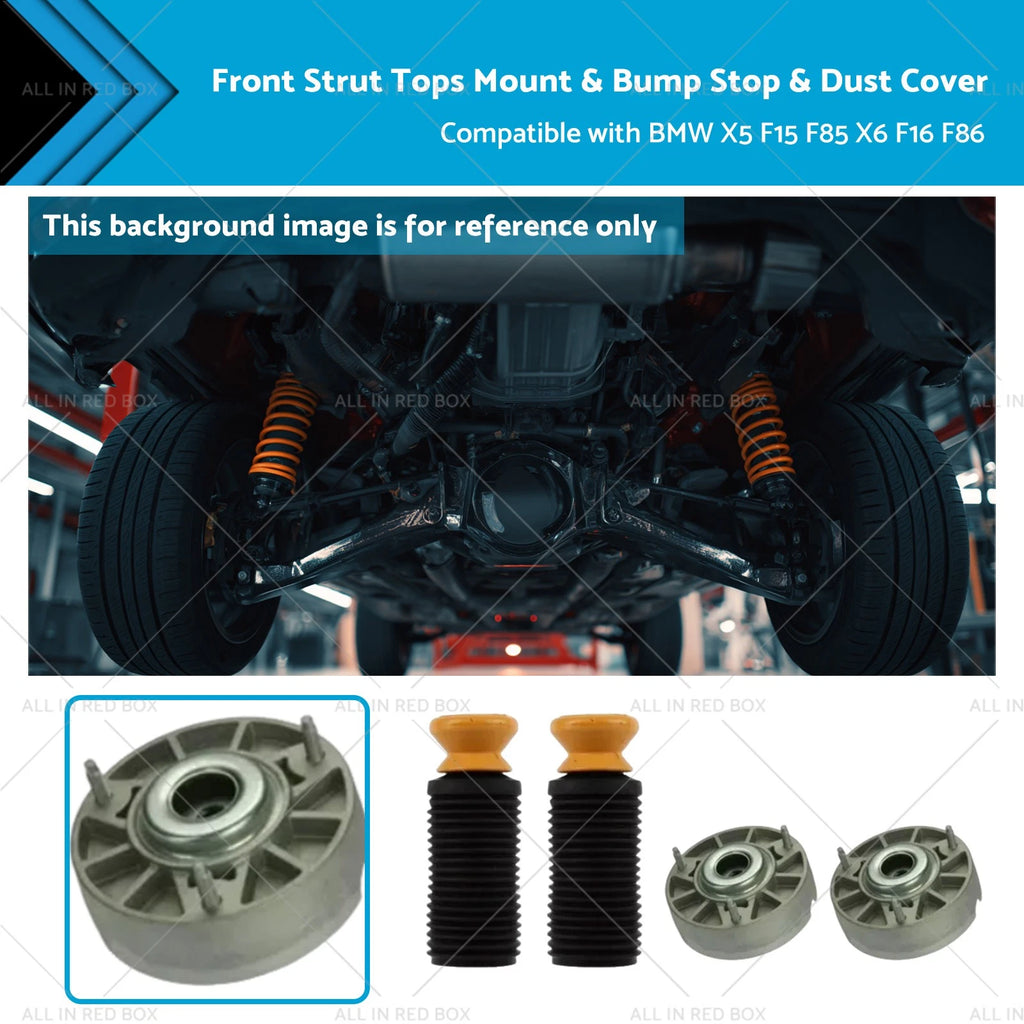 Front Strut Top Mounts Set for BMW X5 F15 F85 (2014–2018)