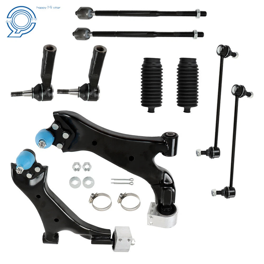 Set of 10 Front Control Arms with Ball Joints for Suzuki XL-7, Saturn VUE (2007–2009)