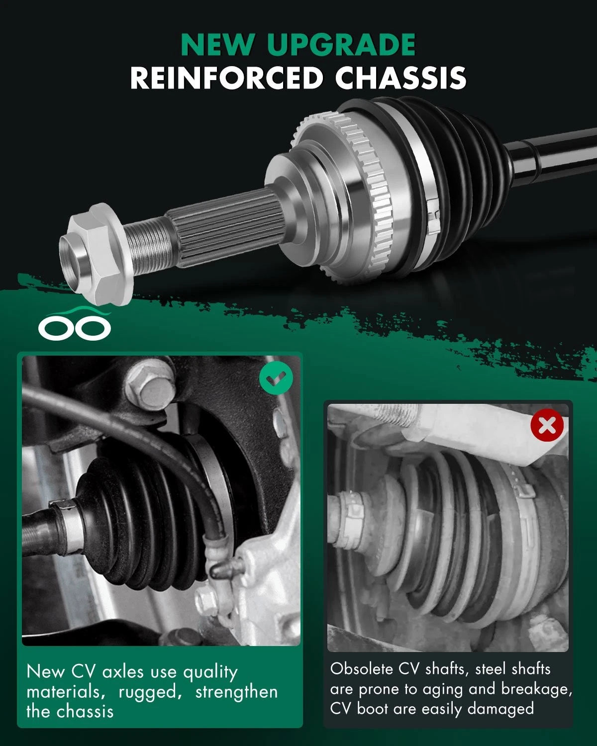 CV Axle for Infiniti G35 (2007–2008) V6 3.5L AWD VQ35HR