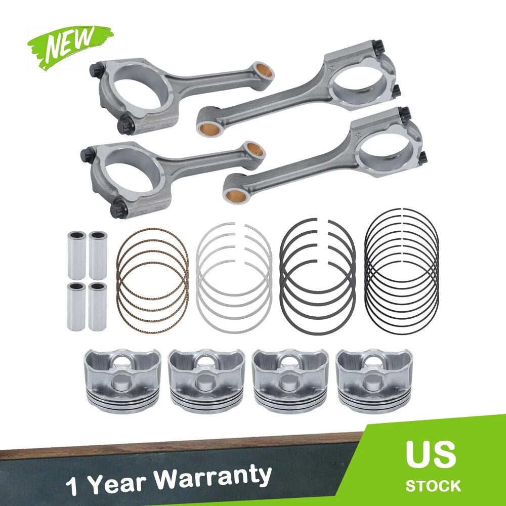 Connecting Rod and Piston Ring Set for Hyundai Elantra (2012–2016)