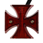 1x Motorcycle Cross Red LED Brake Running Turn Signal Tail Light for Custom Cruiser