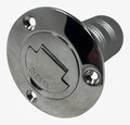 NRC&XRC Diesel Fuel Deck Filler for Marine Boat (1 1/2'' Keyless Cap)