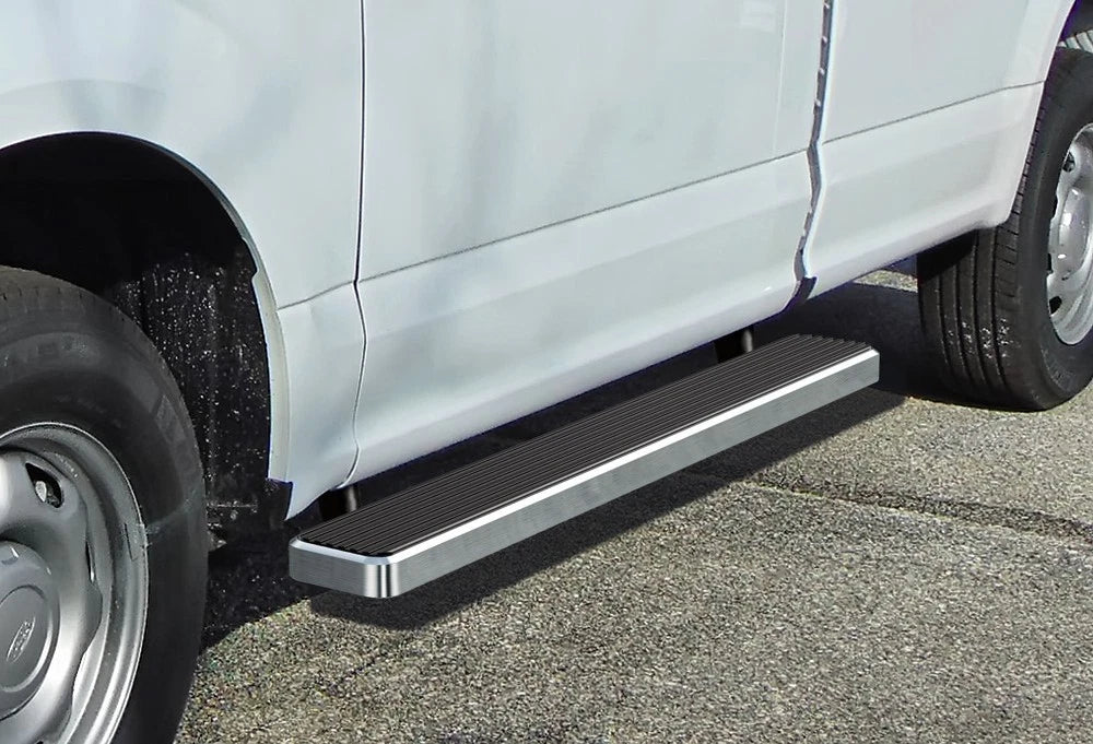 6in Stainless Steel Side Bars for Ford F150 (2015–2026)
