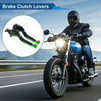 Adjustable Brake Clutch Levers for Honda NC700/NC750 S/X (2012–2020) Black Green