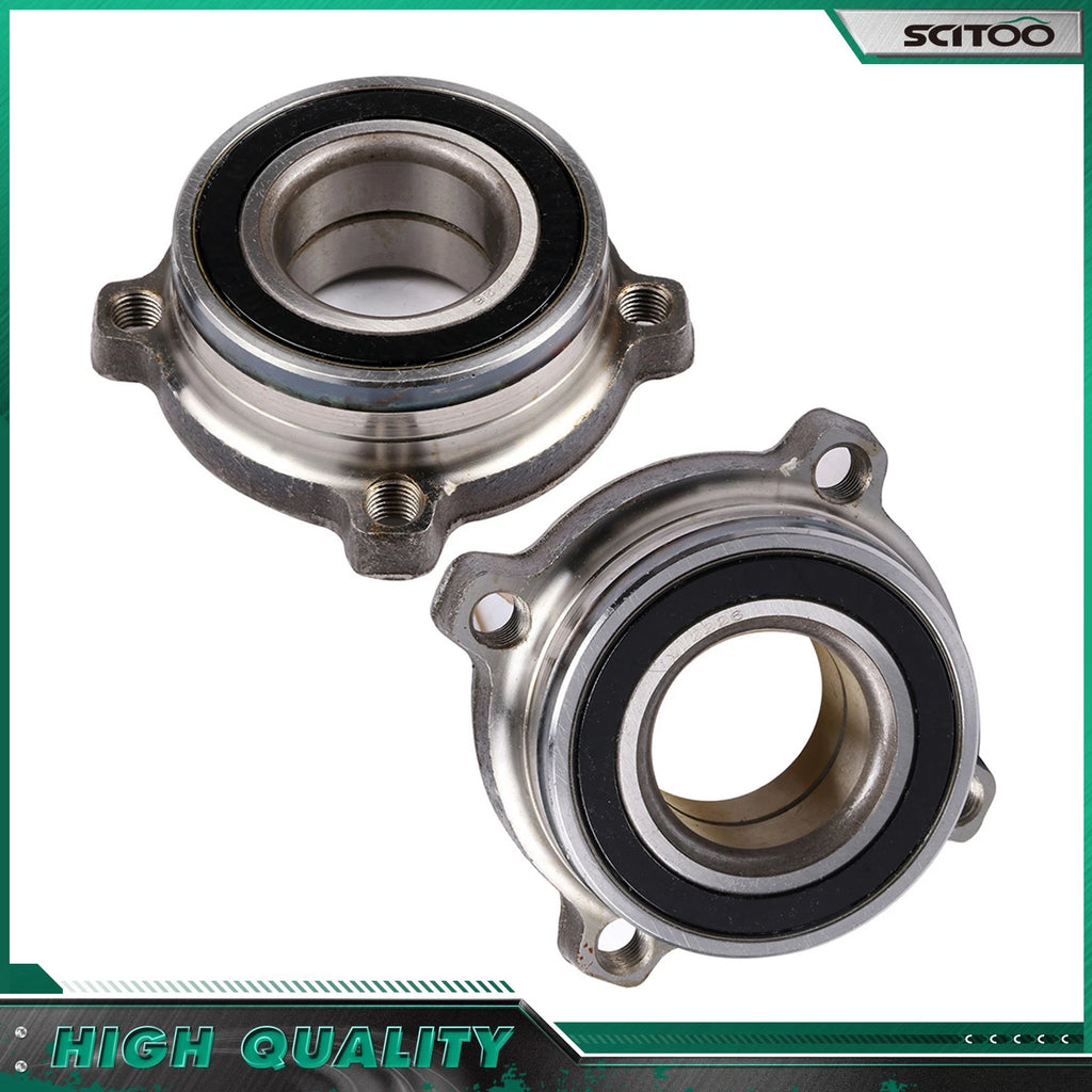 Set of 2 Rear Wheel Bearings for BMW 645Ci 650i 650i xDrive (2004–2010)