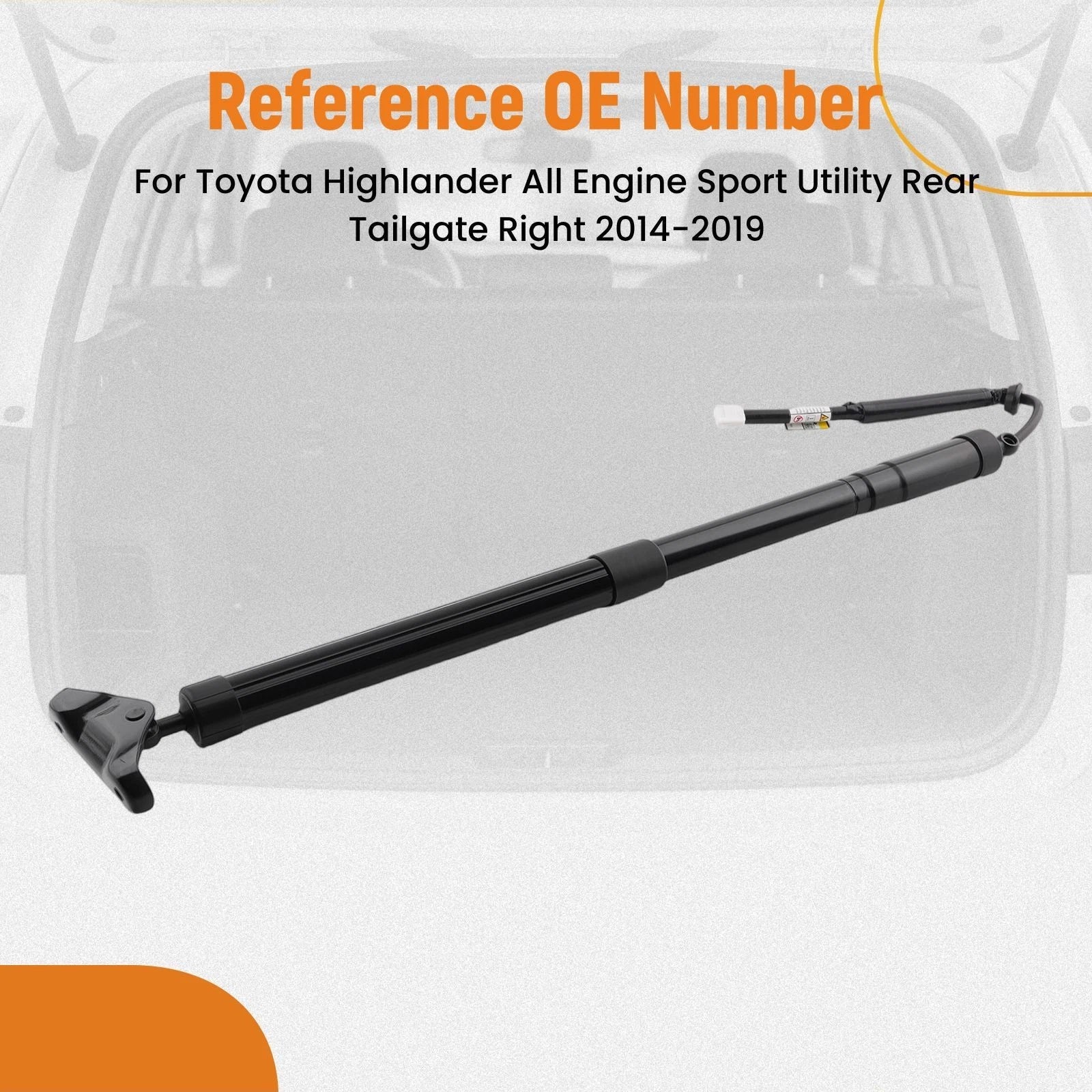 Power Hatch Lift Shock for Toyota Highlander (2014–2019) Right Tailgate